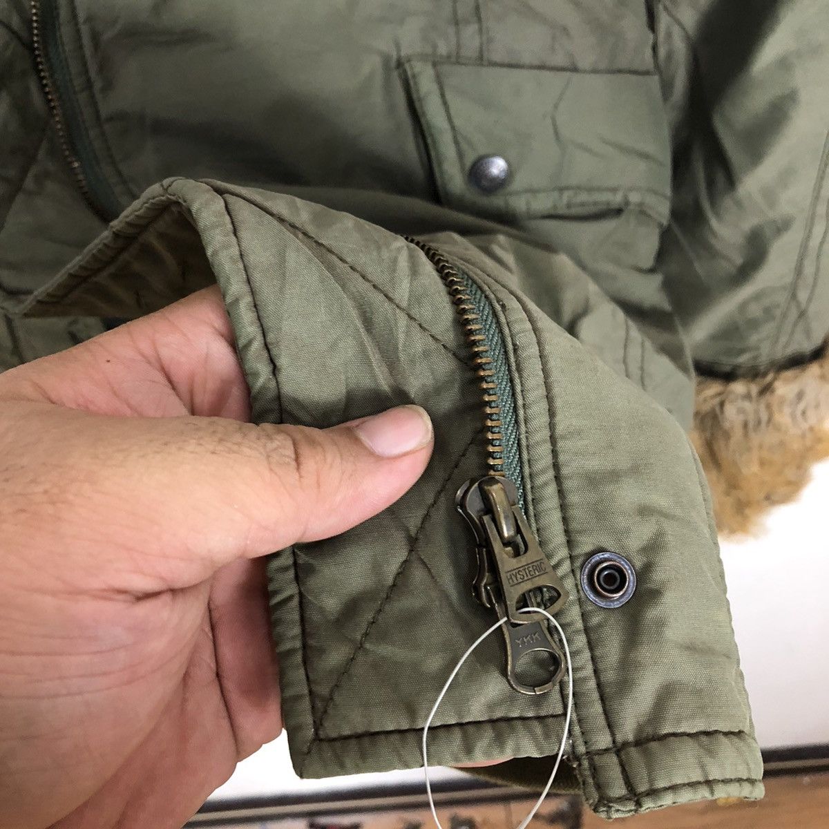 Hysteric Glamour MILITARY COLLECTION DESIGN HYSTERIC GLAMOUR PARKA JACKET Size US S / EU 44-46 / 1 - 9 Thumbnail
