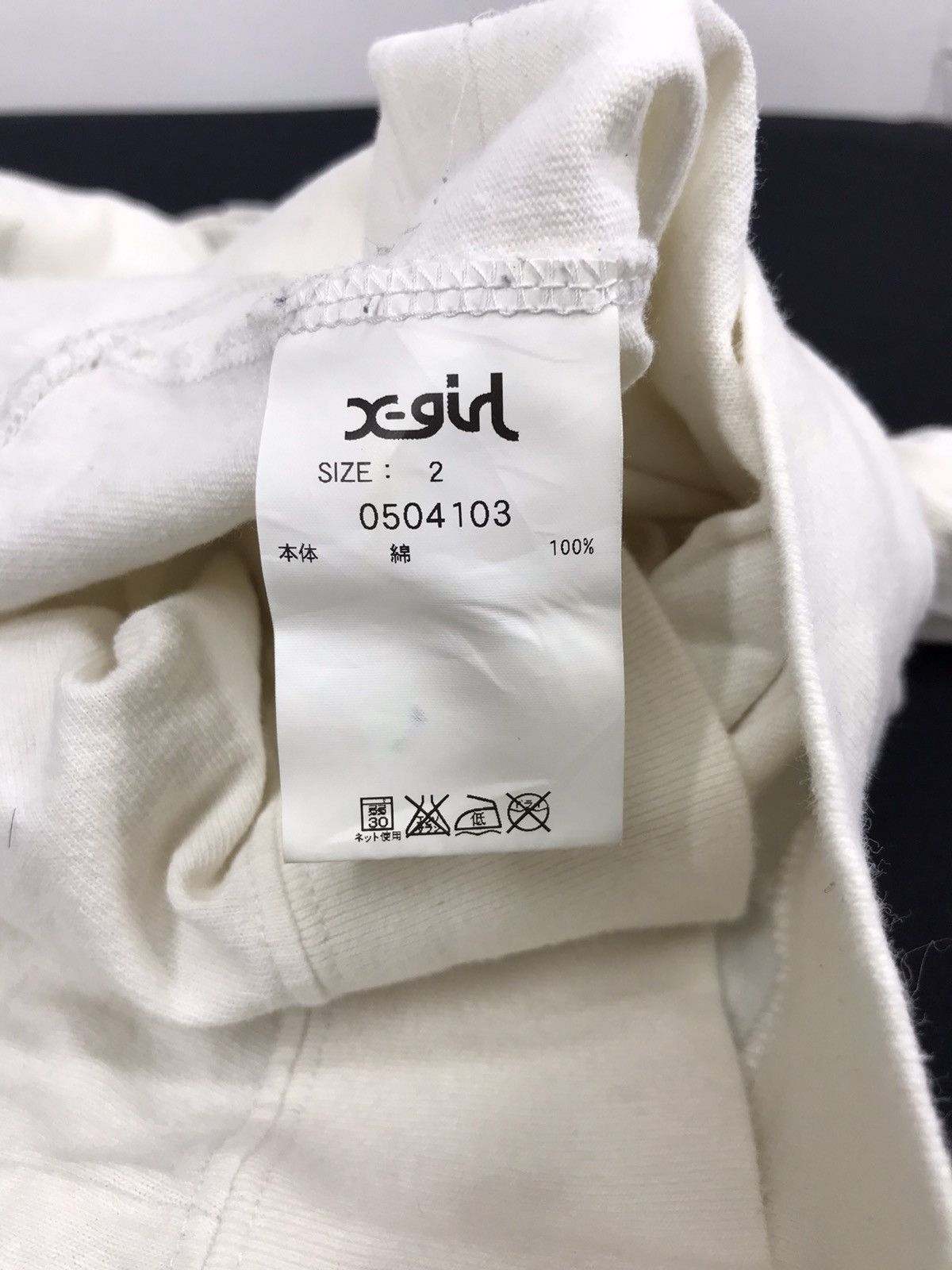 Japanese Brand X-girl Brigade Spell Out Tee Sweat Size S / US 4 / IT 40 - 6 Thumbnail