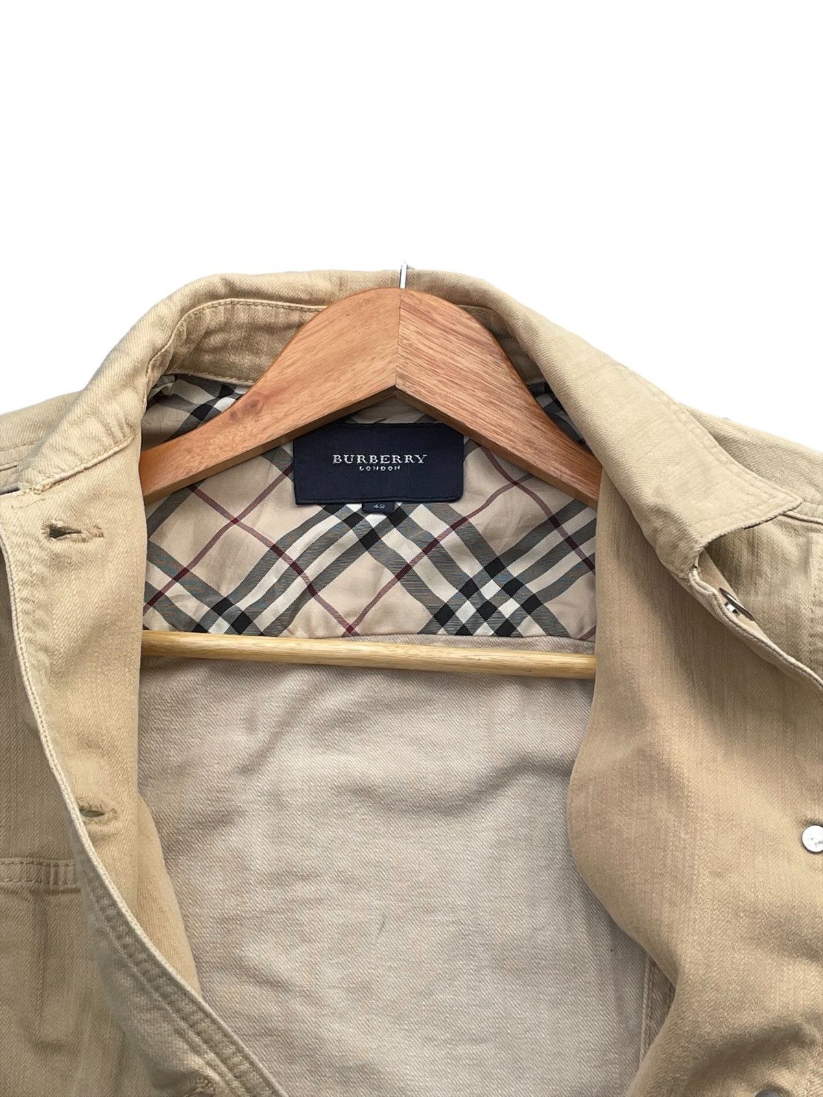 Burberry Vintage Burberry London Denim Jacket Size US M / EU 48-50 / 2 - 8 Thumbnail