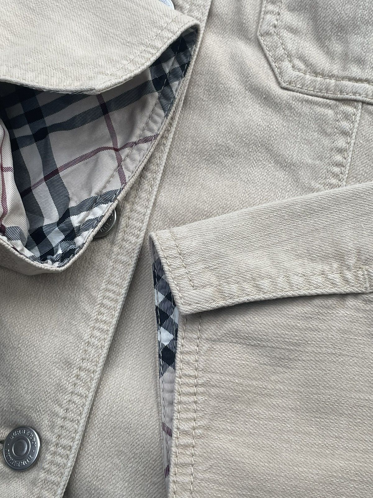 Burberry Vintage Burberry London Denim Jacket Size US M / EU 48-50 / 2 - 12 Thumbnail