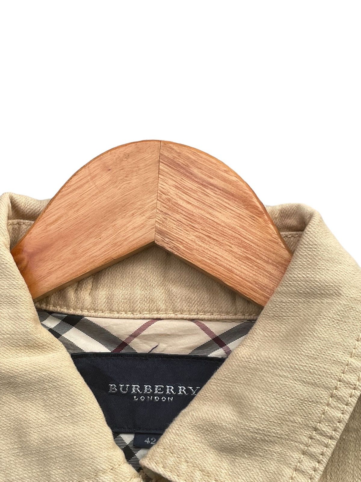 Burberry Vintage Burberry London Denim Jacket Size US M / EU 48-50 / 2 - 7 Thumbnail