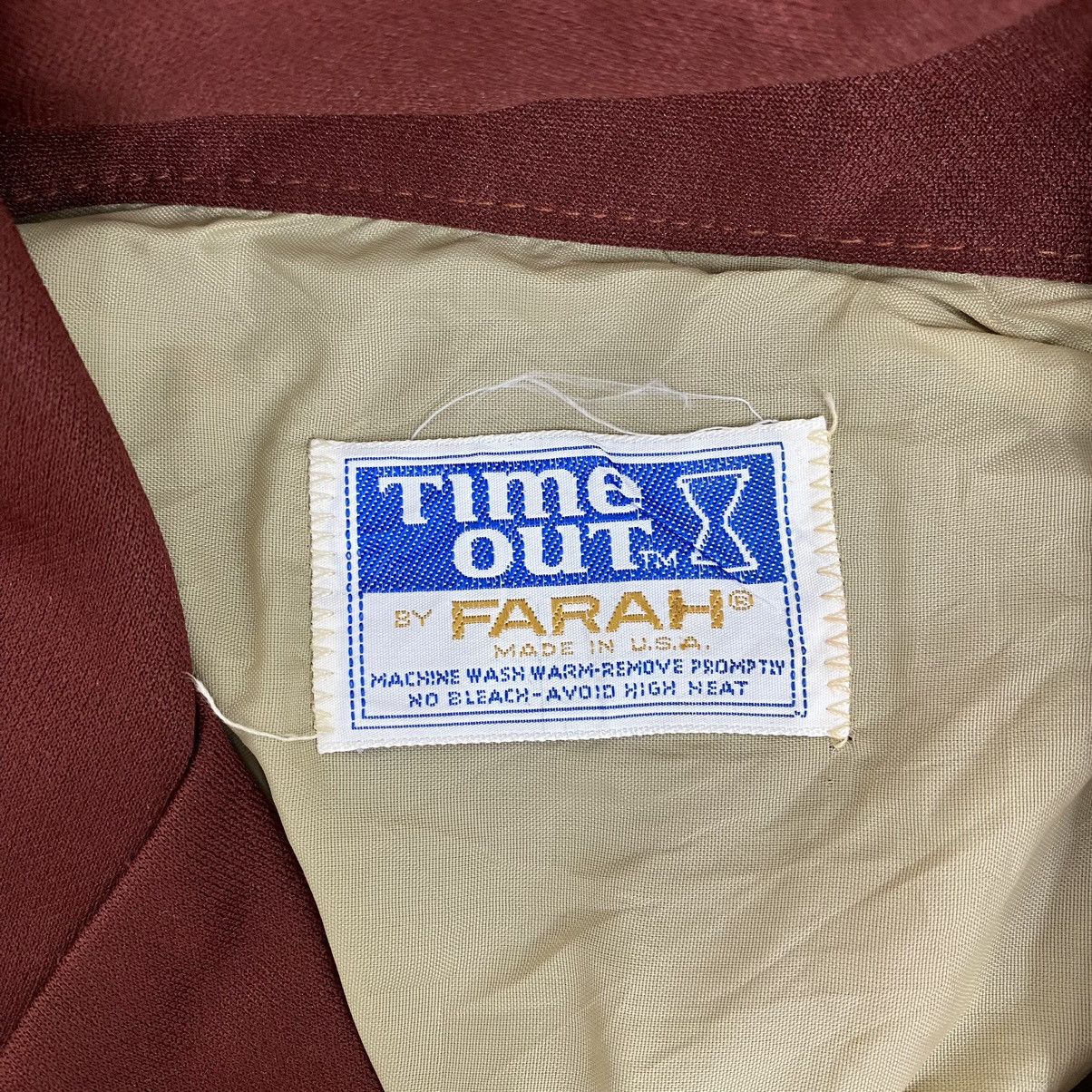 Farah × Vintage Vintage 80s TIME OUT By FARAH Western Shirt Usa Button Up Size US L / EU 52-54 / 3 - 4 Thumbnail