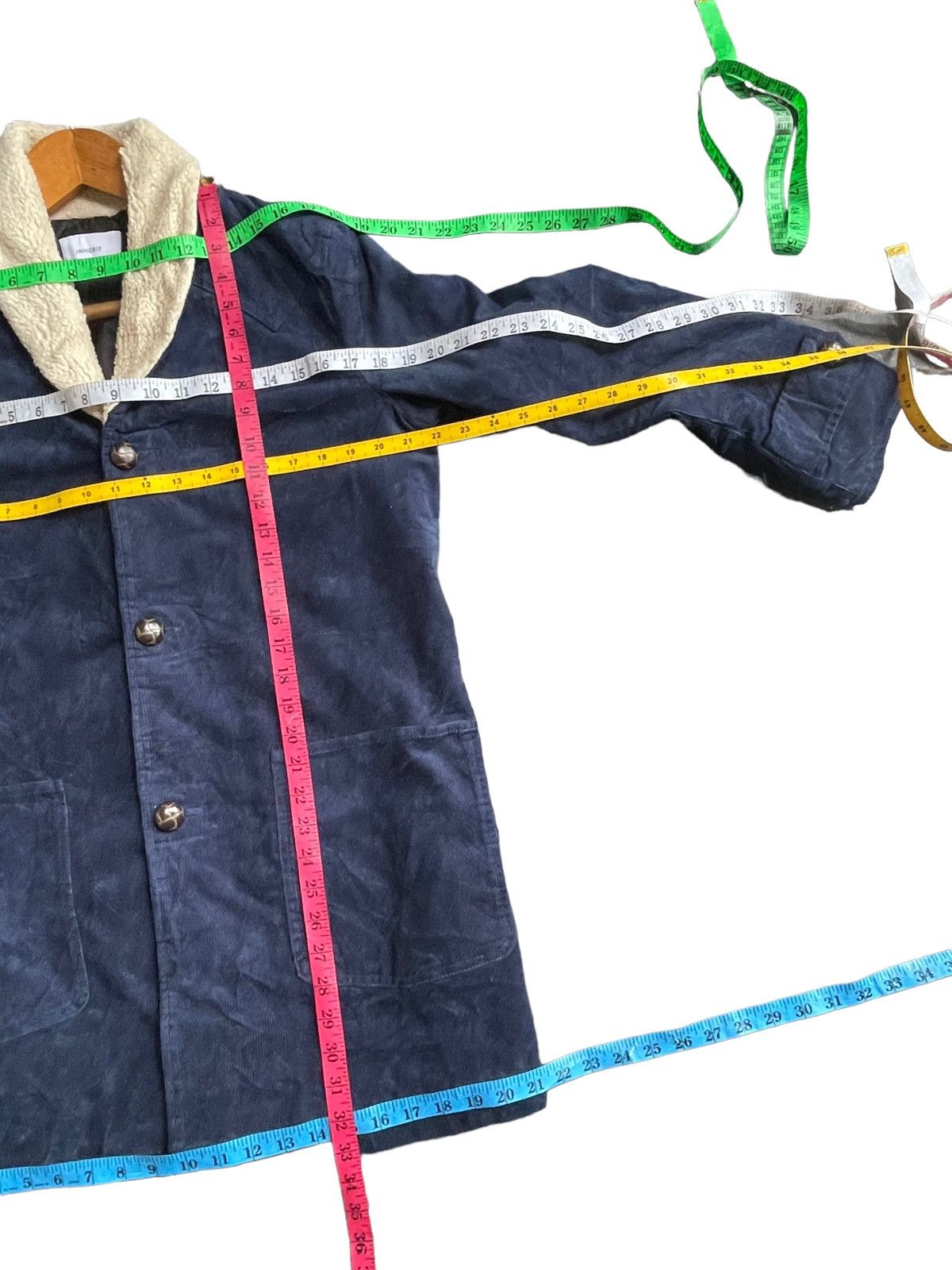 Japanese Brand Inherit Japan Western Coduroy Long Jacket Size US S / EU 44-46 / 1 - 15 Thumbnail
