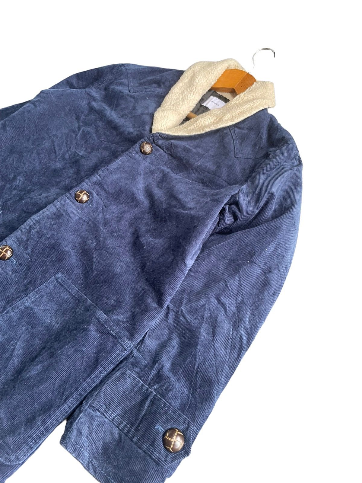 Japanese Brand Inherit Japan Western Coduroy Long Jacket Size US S / EU 44-46 / 1 - 2 Thumbnail