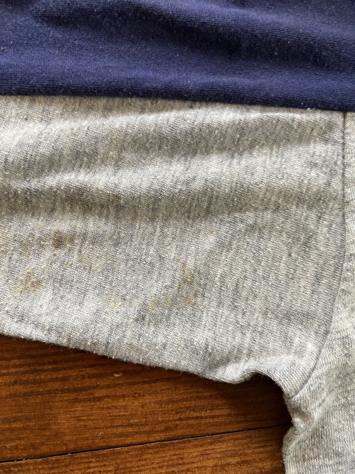 Vintage Vintage 80s VSU Virginia Distressed Single Stitch Ringer Tee Size US S / EU 44-46 / 1 - 9 Thumbnail