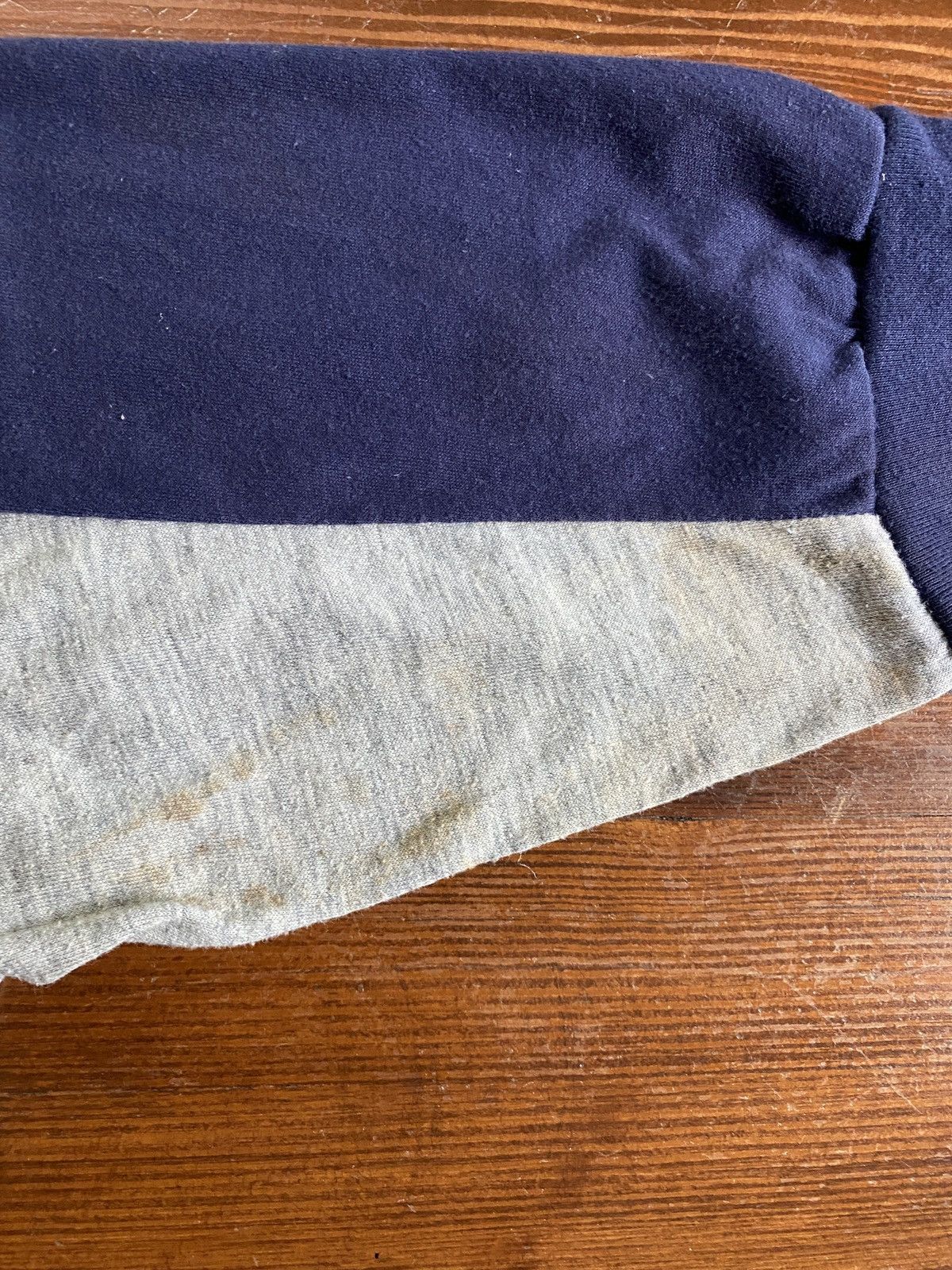 Vintage Vintage 80s VSU Virginia Distressed Single Stitch Ringer Tee Size US S / EU 44-46 / 1 - 20 Thumbnail