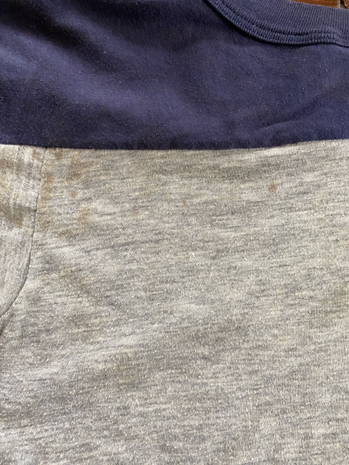 Vintage Vintage 80s VSU Virginia Distressed Single Stitch Ringer Tee Size US S / EU 44-46 / 1 - 24 Thumbnail
