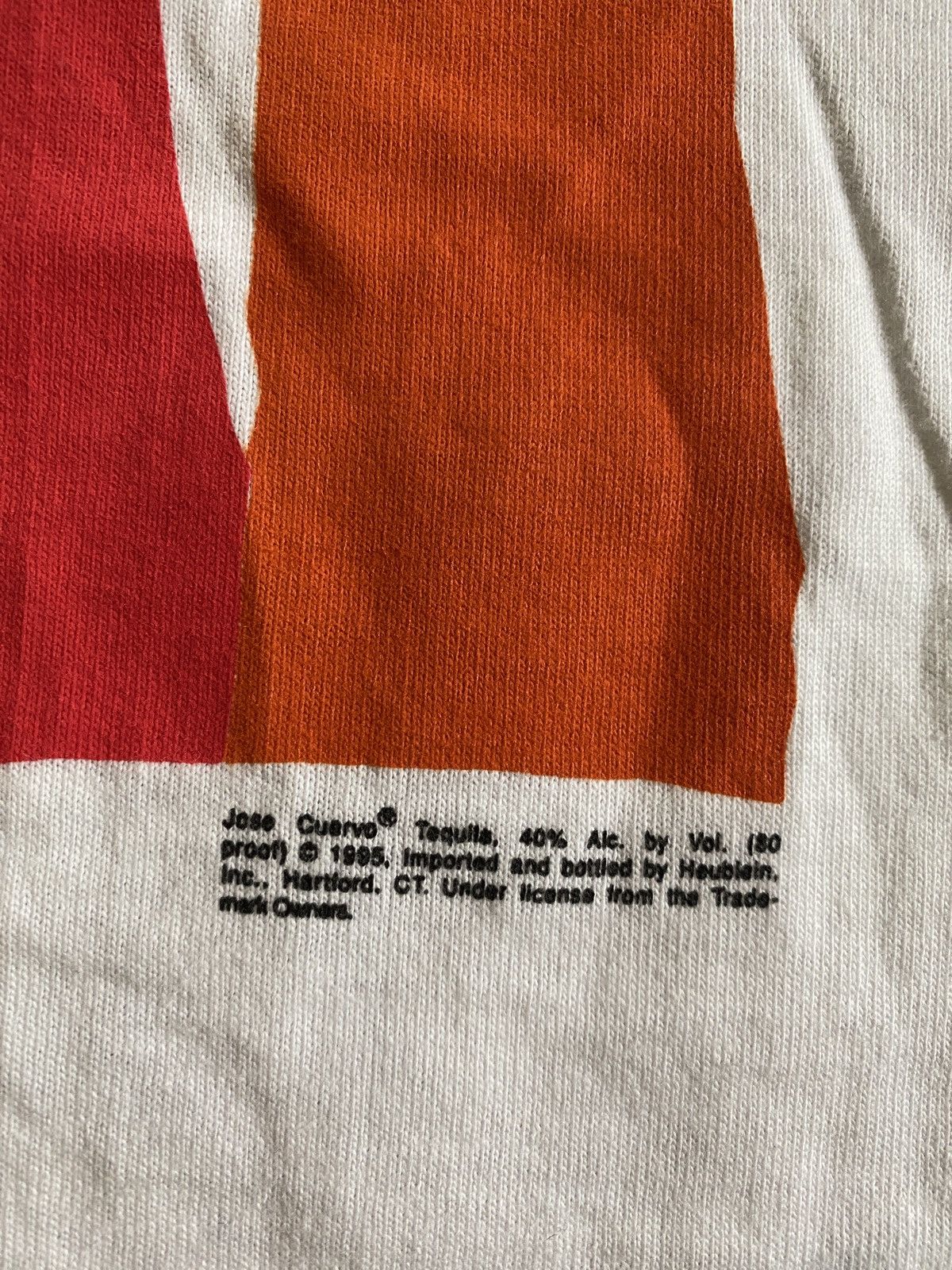 Fruit Of The Loom Vintage ‘95 90s Jose Cuervo Defect Now Single Stitch Tee Size US L / EU 52-54 / 3 - 21 Thumbnail