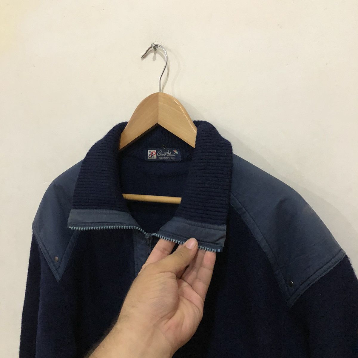 Japanese Brand Arnold Palmer Zipper Jacket Inspired by Blue Blue Japan Size US M / EU 48-50 / 2 - 4 Thumbnail