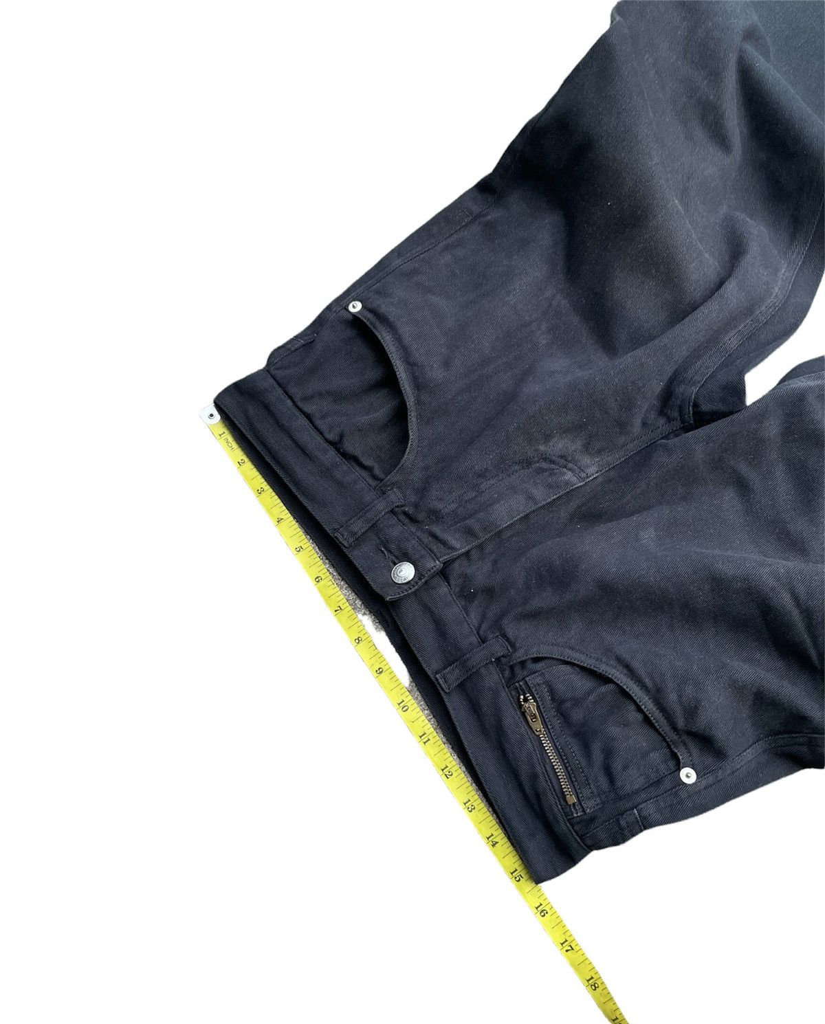 Katharine Hamnett London Hamnett Black Denim Size US 30 / EU 46 - 2 Thumbnail