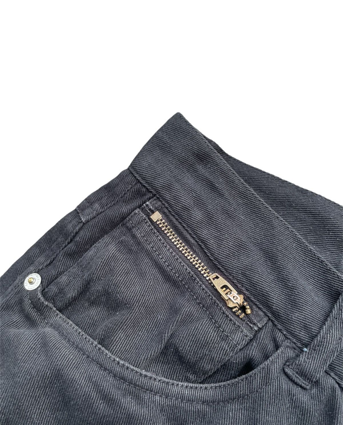 Katharine Hamnett London Hamnett Black Denim Size US 30 / EU 46 - 7 Thumbnail