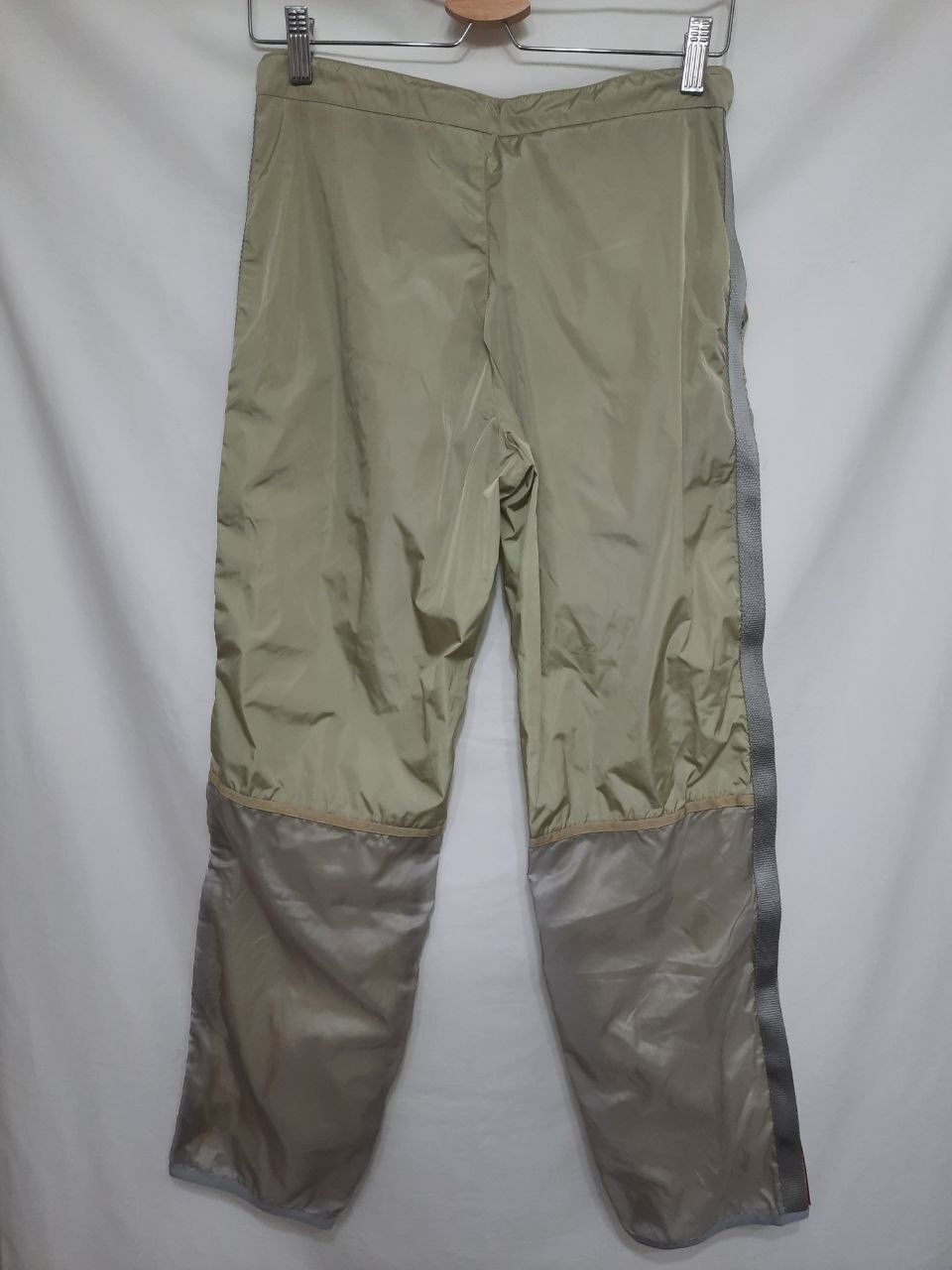 Prada Linea Rossa Sport Nylon Track Side Striped Pants Vintage Size US 28 / EU 44 - 2 Thumbnail