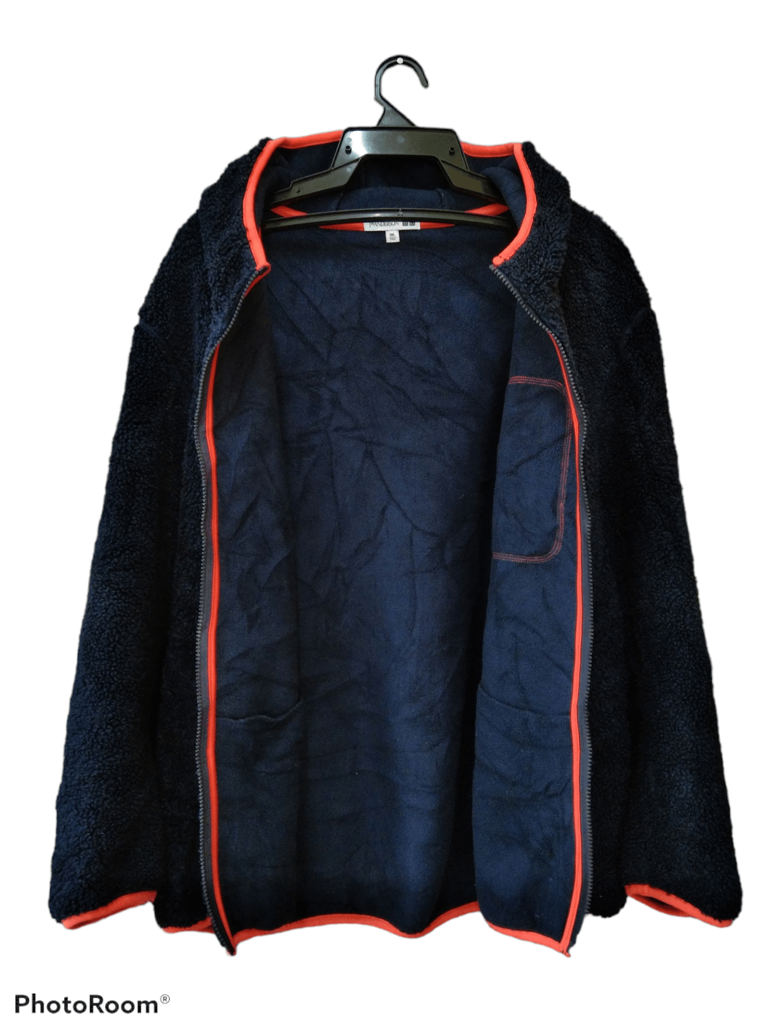 Japanese Brand J.W.ANDERSON x UNIQLO SHERPA LINED FLEECE JACKET Size US XXL / EU 58 / 5 - 2 Thumbnail