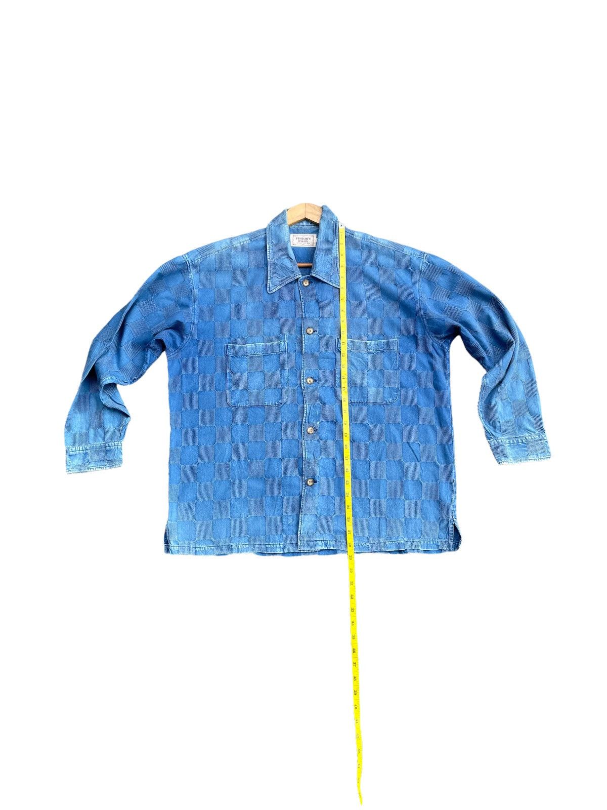 Japanese Brand Pinions Spirits Denim Shirt Size US XL / EU 56 / 4 - 3 Thumbnail