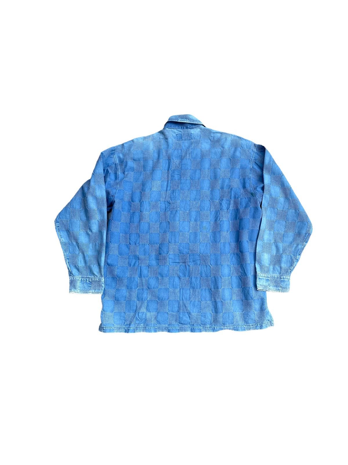 Japanese Brand Pinions Spirits Denim Shirt Size US XL / EU 56 / 4 - 9 Thumbnail