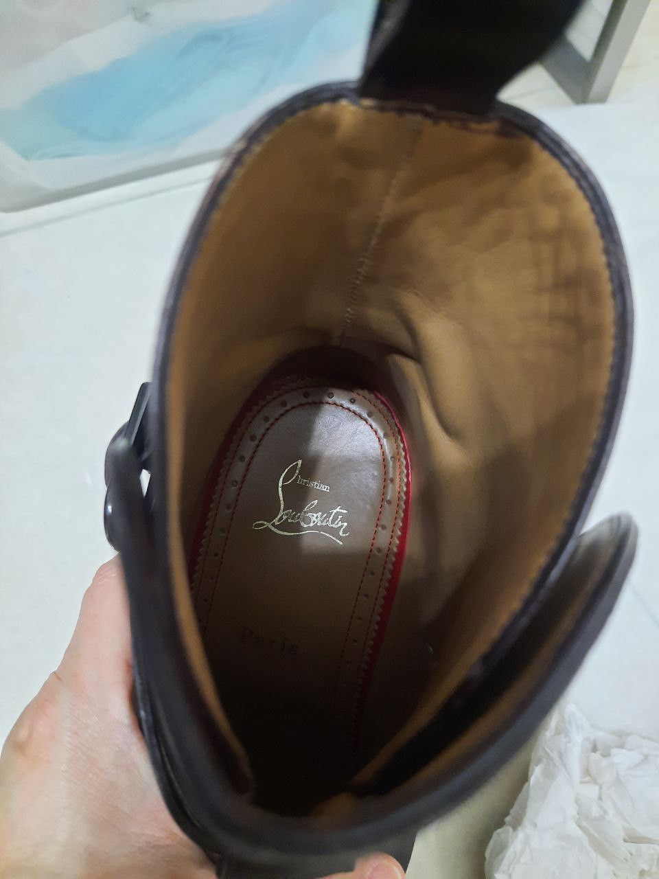 Christian Louboutin Leather Jodhpur Boots Size US 8 / EU 41 - 7 Thumbnail