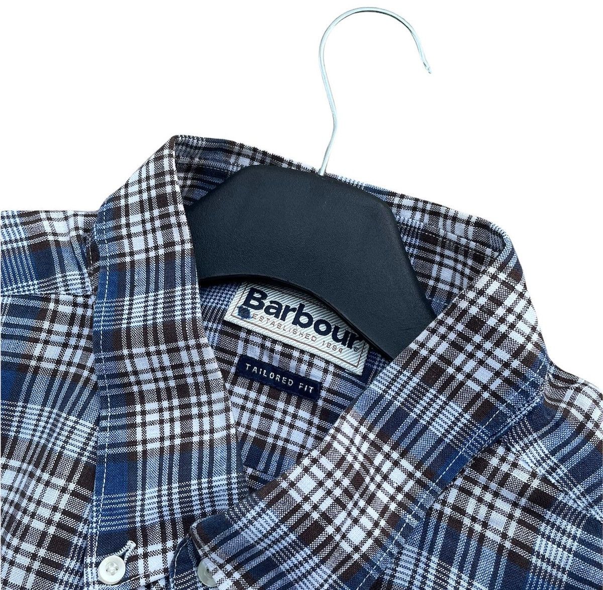 Barbour Barbour Bernard Tailored Fit Checkered Shirt Size US XXL / EU 58 / 5 - 5 Thumbnail