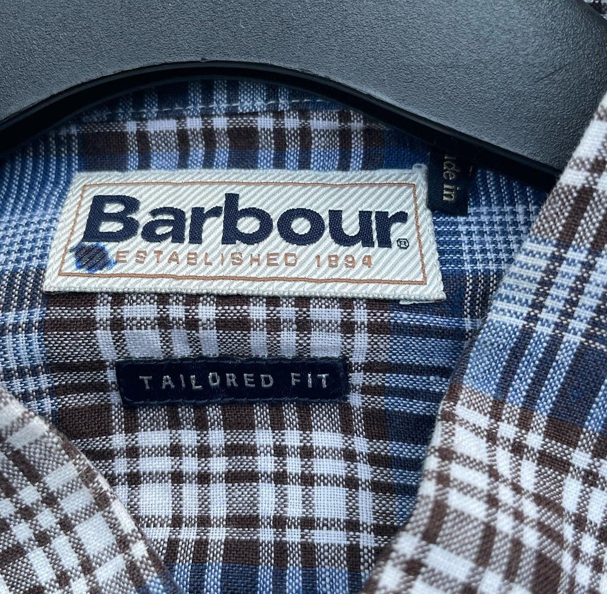 Barbour Barbour Bernard Tailored Fit Checkered Shirt Size US XXL / EU 58 / 5 - 7 Thumbnail