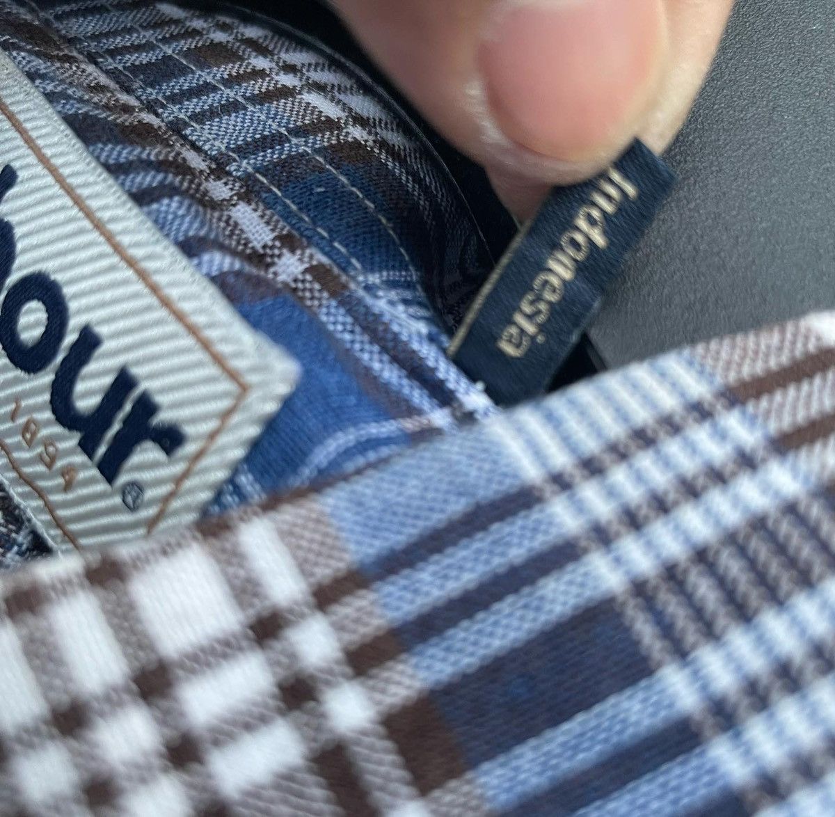 Barbour Barbour Bernard Tailored Fit Checkered Shirt Size US XXL / EU 58 / 5 - 8 Thumbnail