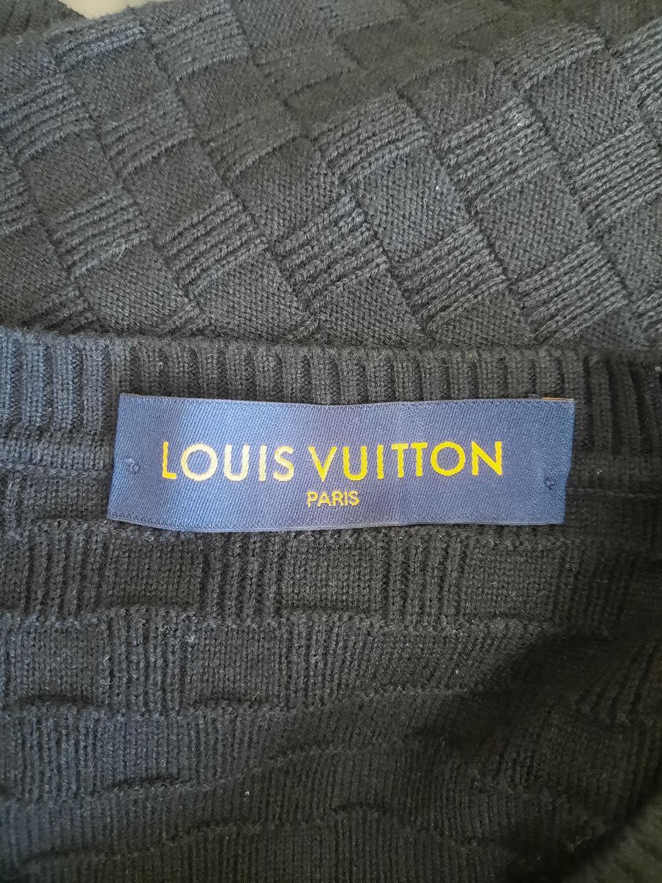 Louis Vuitton Damier Logo Sweater Size US M / EU 48-50 / 2 - 4 Thumbnail