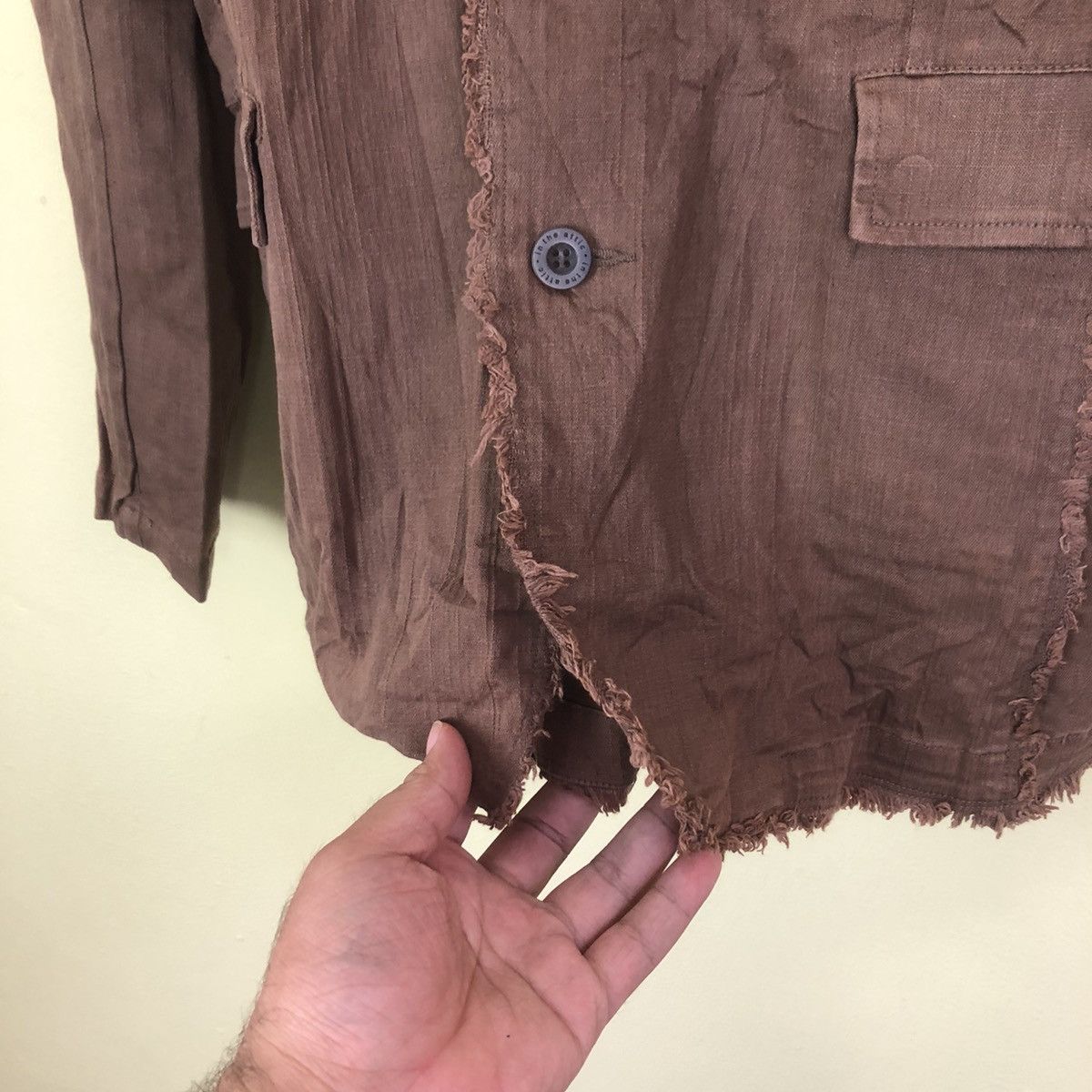 In The Attic In The Attic Distressed Jacket Size US L / EU 52-54 / 3 - 4 Thumbnail