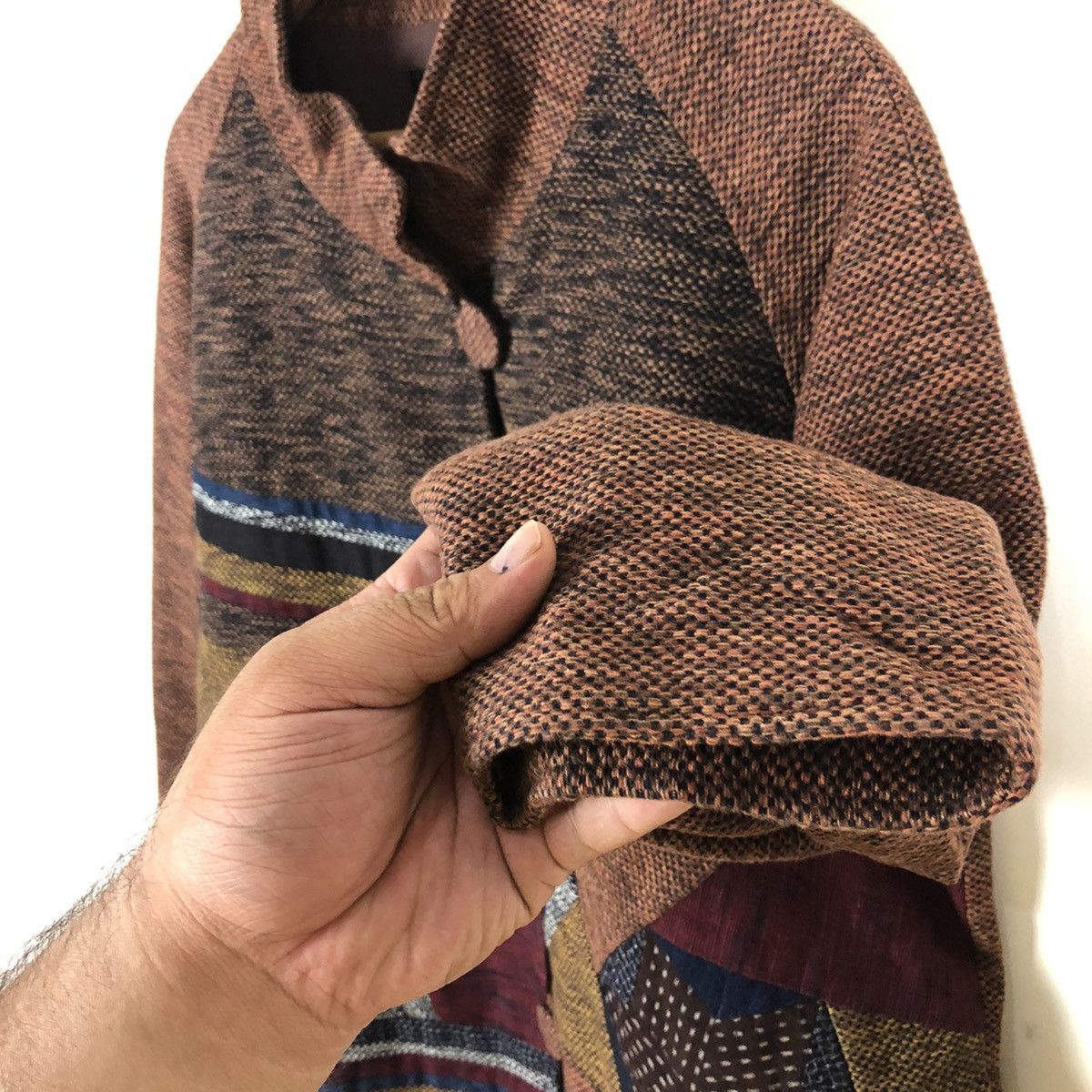 Japanese Brand JAPAN JACKET GIEMON KURUME TRADITIONAL FABRIC-KASURI Size US M / EU 48-50 / 2 - 5 Thumbnail
