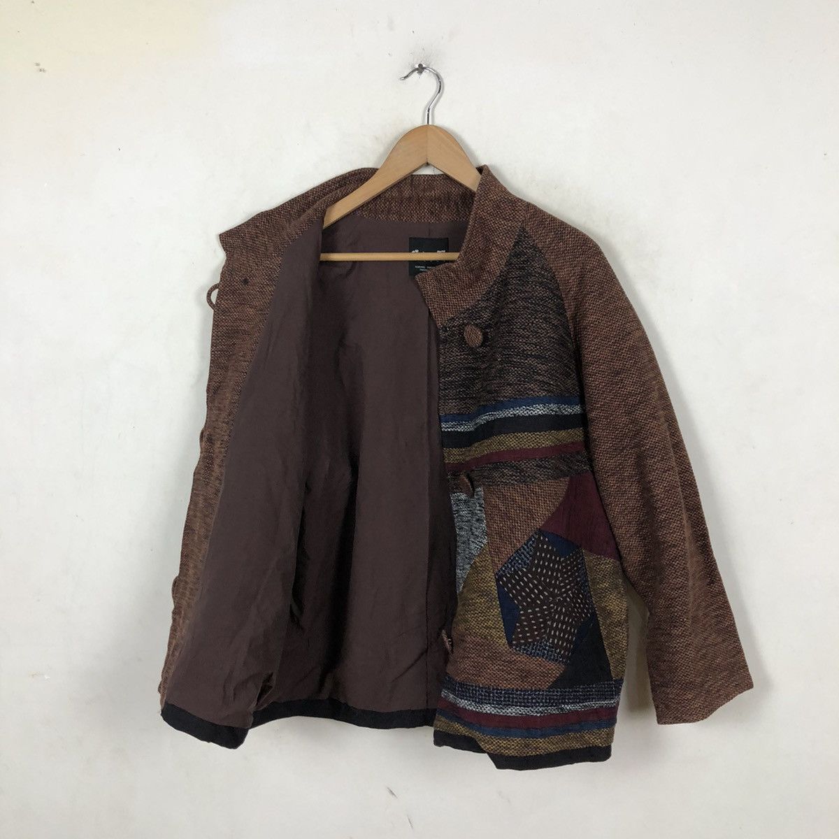 Japanese Brand JAPAN JACKET GIEMON KURUME TRADITIONAL FABRIC-KASURI Size US M / EU 48-50 / 2 - 7 Thumbnail