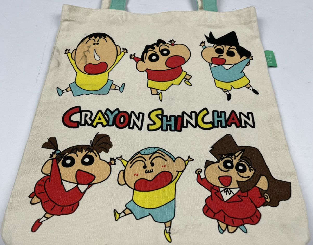 Japanese Brand × Vintage crayon shin chan tote bag shoulder bag Size ONE SIZE - 4 Thumbnail