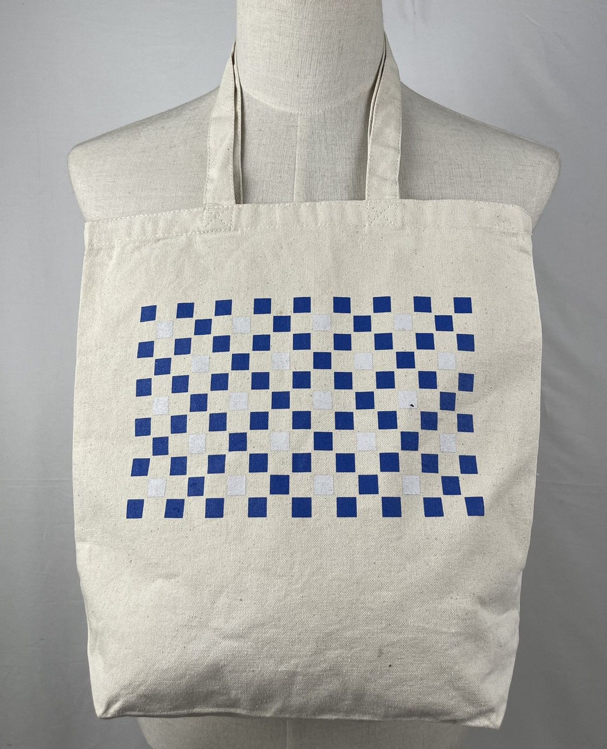 Japanese Brand checkered tote bag t6 Size ONE SIZE - 1 Thumbnail