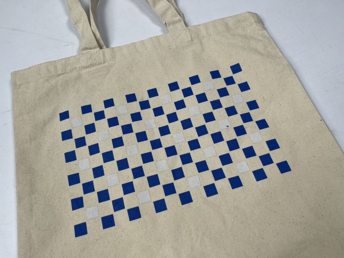 Japanese Brand checkered tote bag t6 Size ONE SIZE - 4 Thumbnail