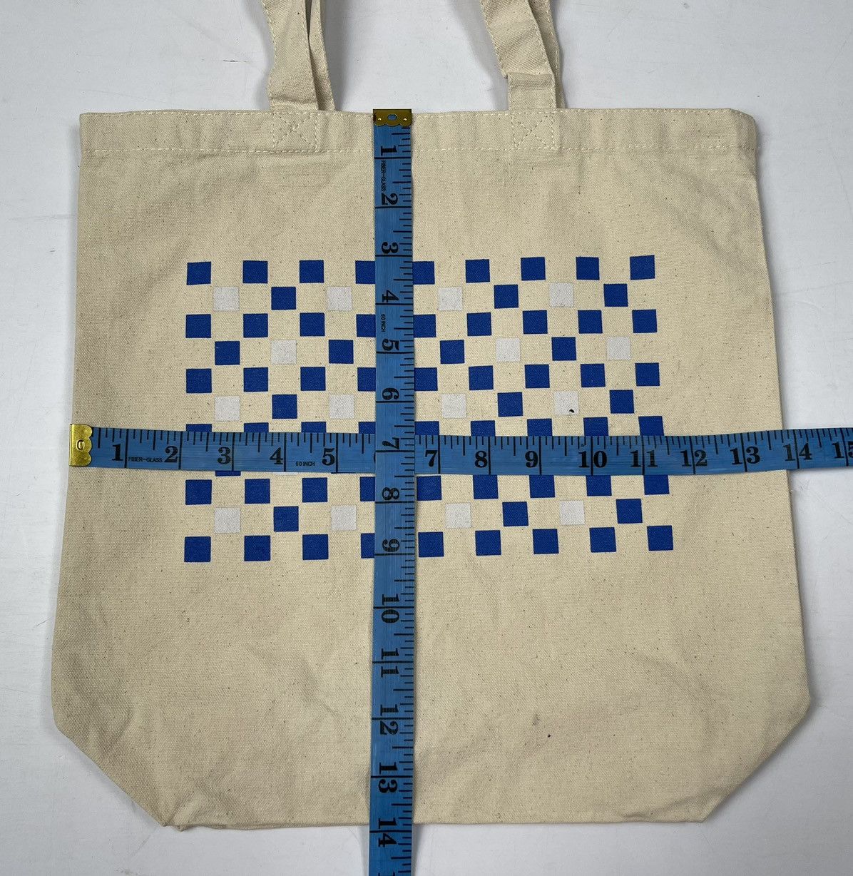 Japanese Brand checkered tote bag t6 Size ONE SIZE - 6 Thumbnail
