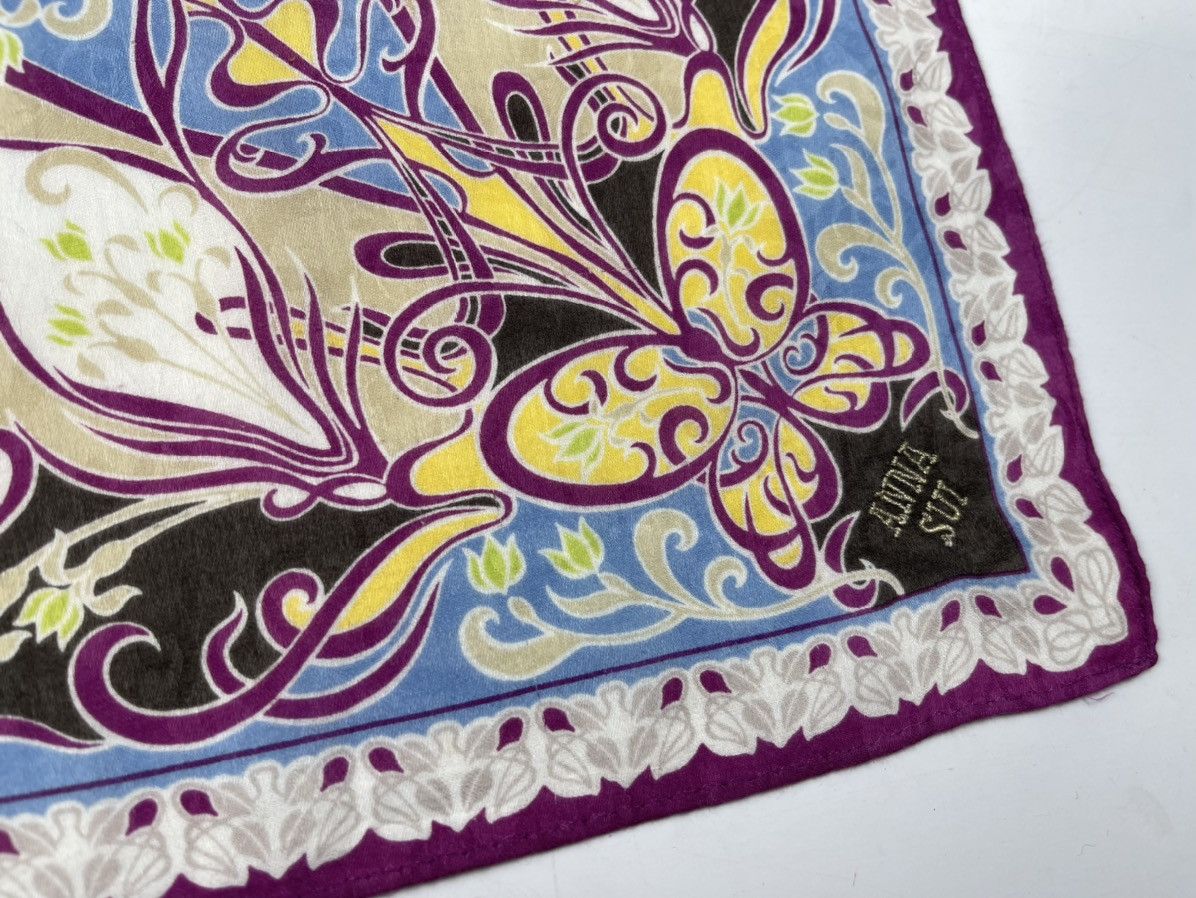 Anna Sui × Designer anna sui bandana handkerchief neckerchief scarf HC0366 Size ONE SIZE - 3 Thumbnail