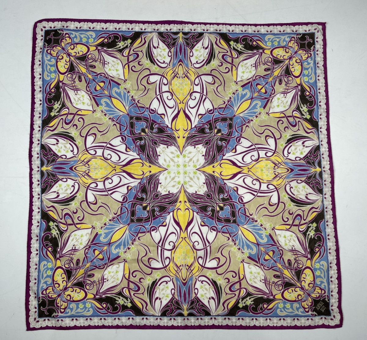Anna Sui × Designer anna sui bandana handkerchief neckerchief scarf HC0366 Size ONE SIZE - 2 Thumbnail
