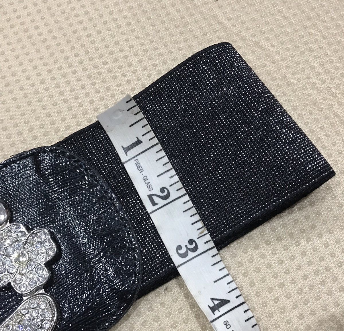 Japanese Brand luxury style stretchable belt tc4 Size 30 - 6 Thumbnail