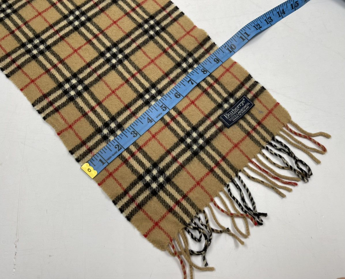 Burberry × Vintage vintage burberry scarf muffler wool Size ONE SIZE - 2 Thumbnail