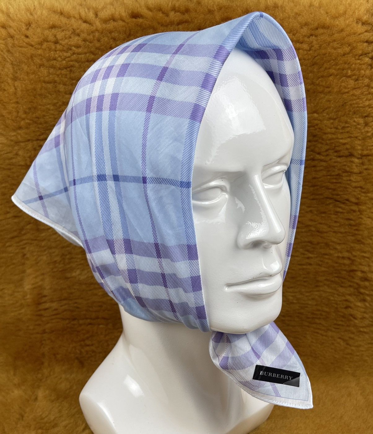 image of Burberry Bandana Handkerchief Neckerchief Scarf Hc0631, Men's