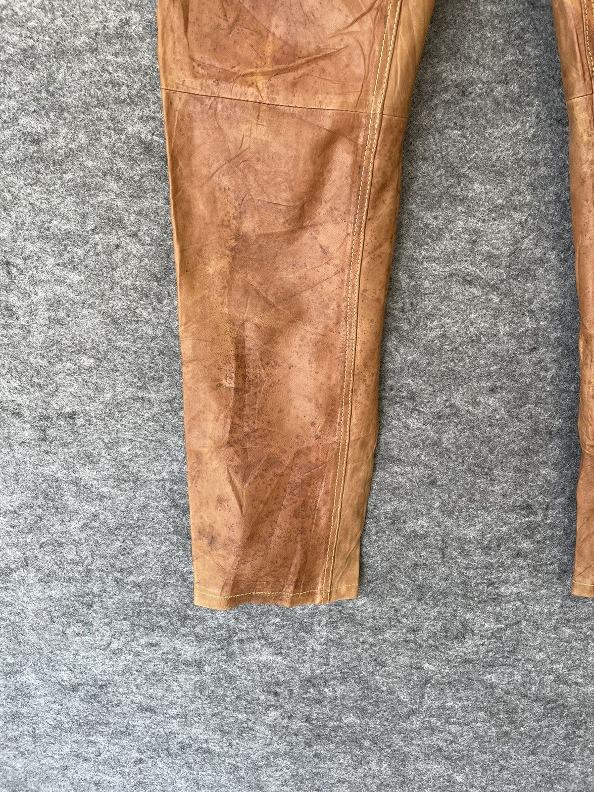Polo Ralph Lauren VINTAGE LEATHER POLO JEANS RALPH LAUREN Size US 28 / EU 44 - 10 Thumbnail