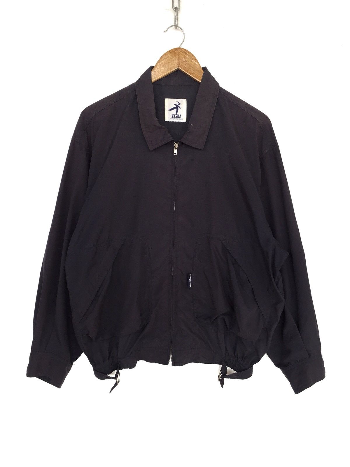 Hai Sporting Gear ARCHIVE🔥HSH Miyake Eras™️ Logo Bondage Poly Jacket Size US M / EU 48-50 / 2 - 3 Thumbnail