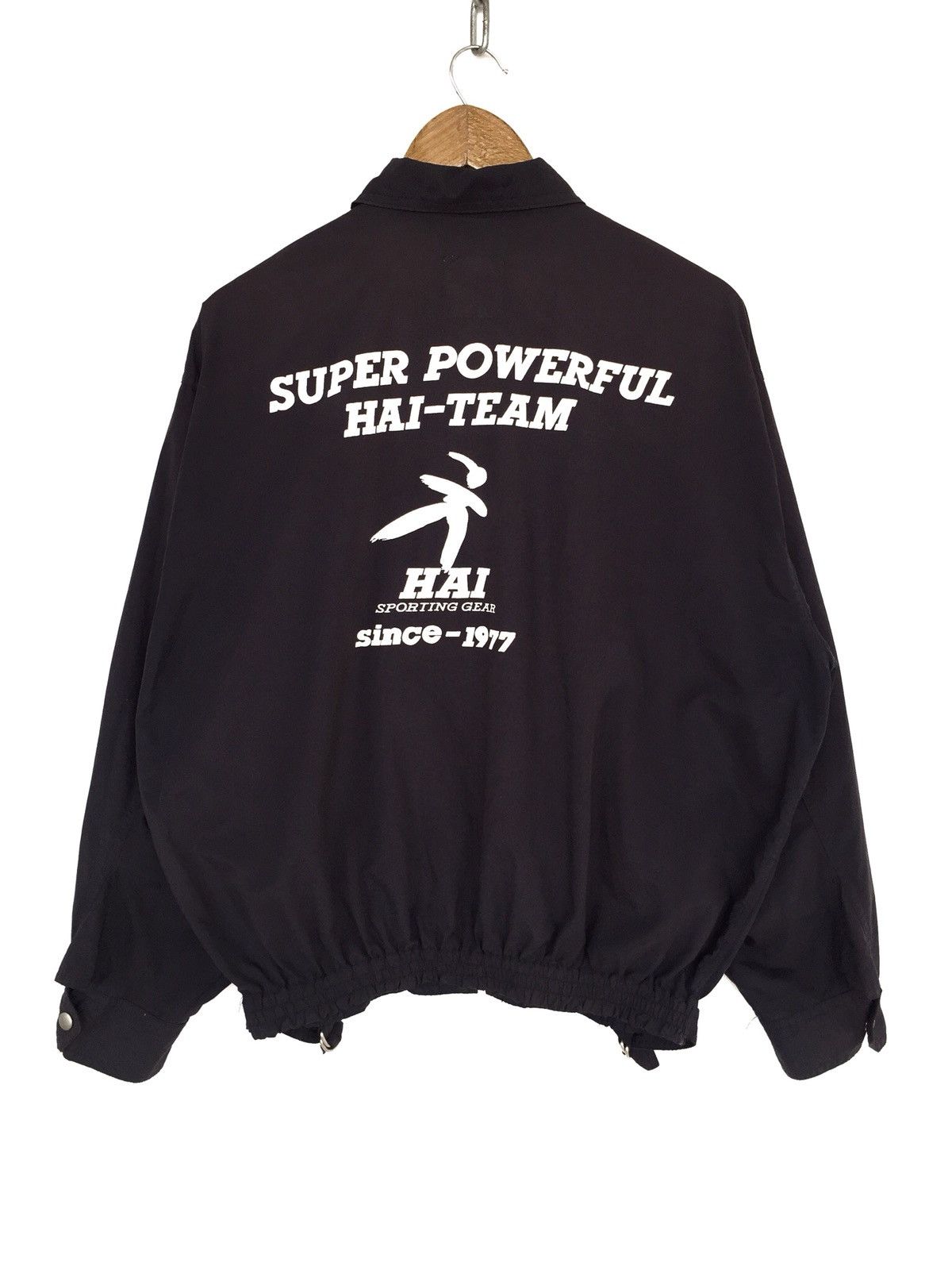 ARCHIVE🔥HSH Miyake Eras™️ Logo Bondage Poly Jacket