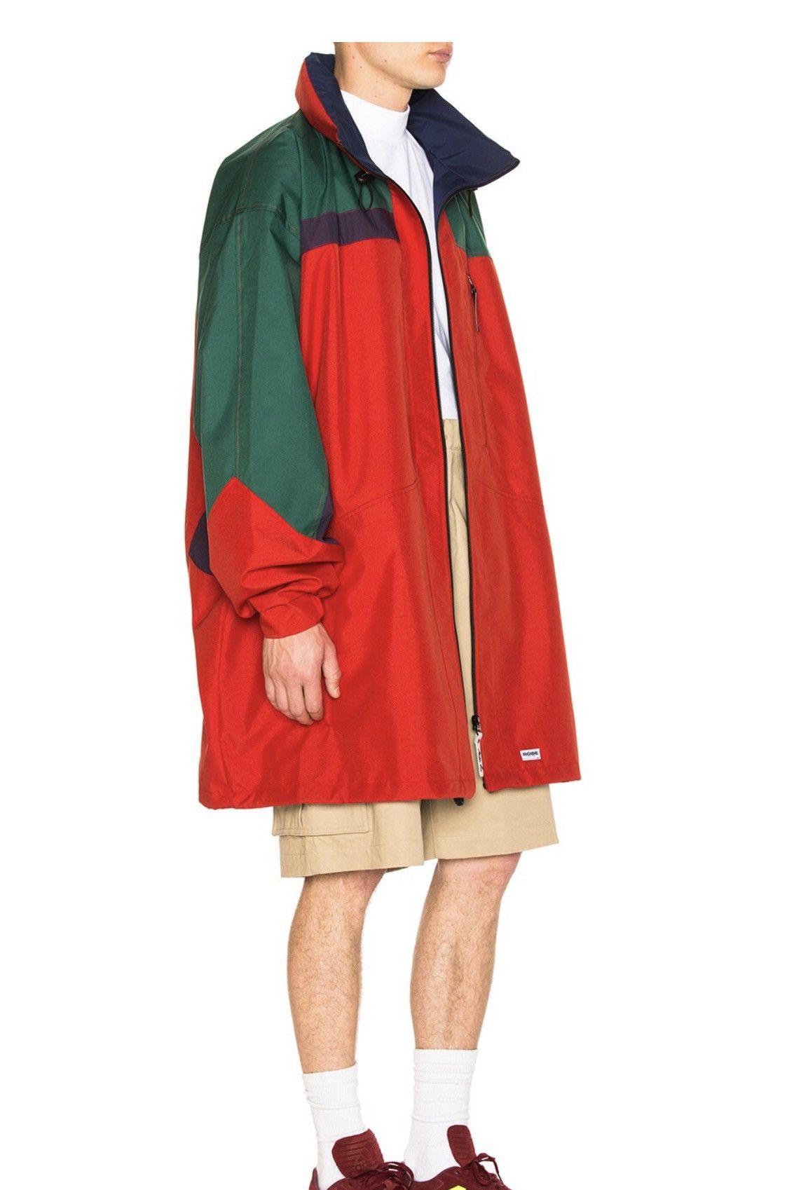 Martine Rose SS18 Oversized Color Block Raincoat Size US L / EU 52-54 / 3 - 16 Thumbnail