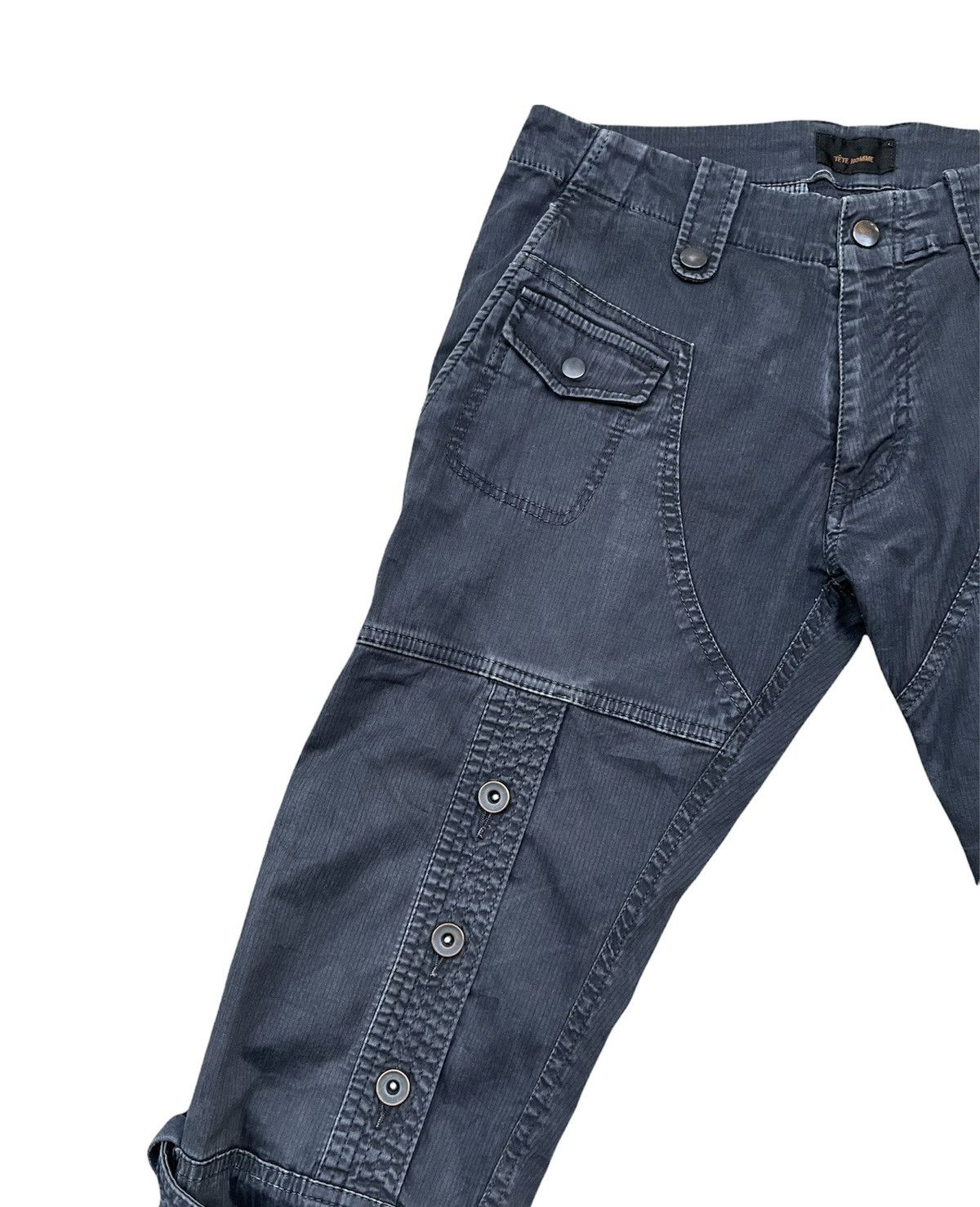 Japanese Brand × Tete Homme Tete Homme Bondage Tactical Cargo Pant Size US 30 / EU 46 - 6 Thumbnail