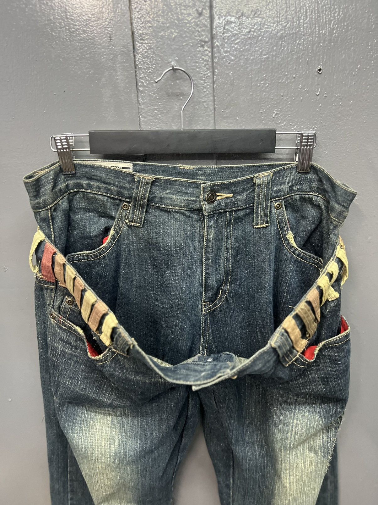 Japanese Brand VINTAGE AND STYLE JEANS DOUBLE WAIST SIZE 34 Size US 34 / EU 50 - 5 Thumbnail