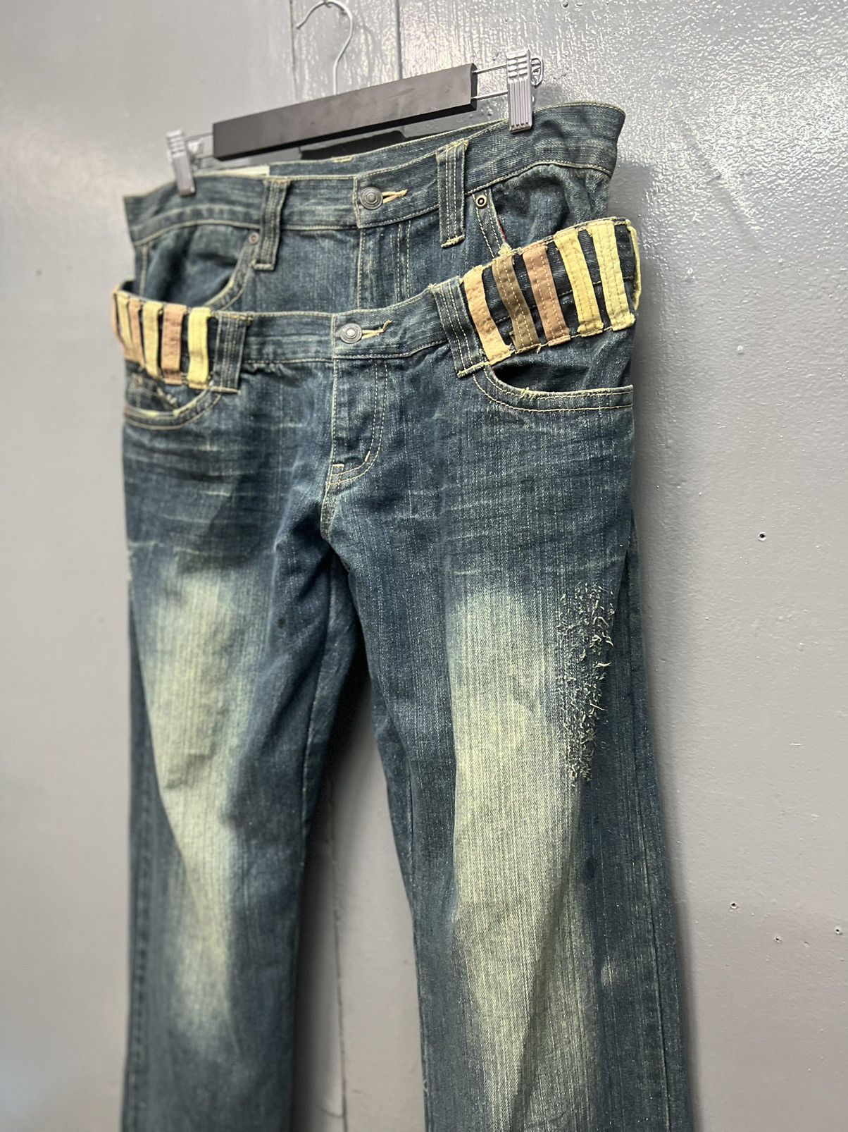 Japanese Brand VINTAGE AND STYLE JEANS DOUBLE WAIST SIZE 34 Size US 34 / EU 50 - 3 Thumbnail