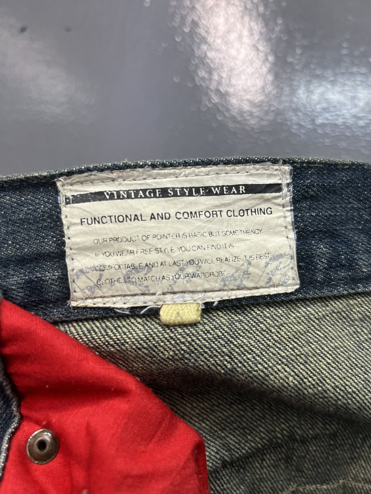 Japanese Brand VINTAGE AND STYLE JEANS DOUBLE WAIST SIZE 34 Size US 34 / EU 50 - 11 Thumbnail