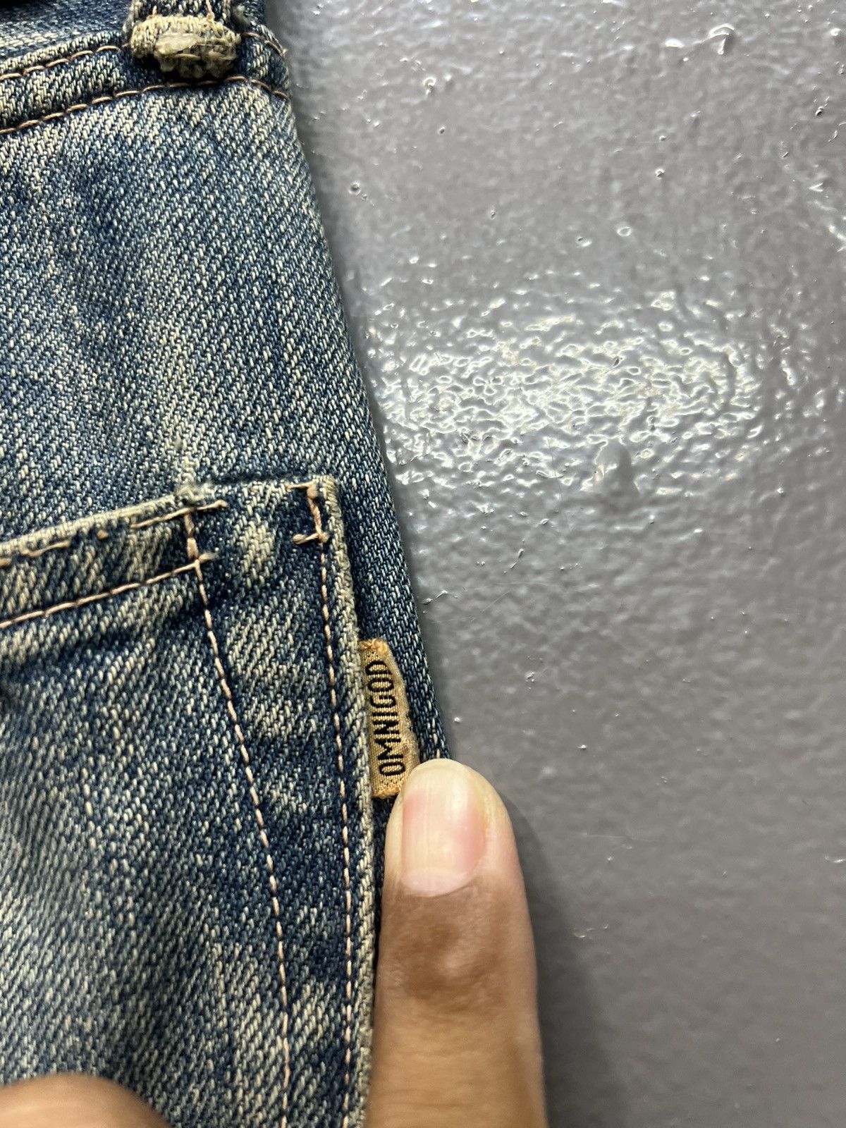 OMNIGOD × Vintage VINTAGE OMNIGOD SELVEDGE JEANS SIZE 34 Size US 34 / EU 50 - 6 Thumbnail