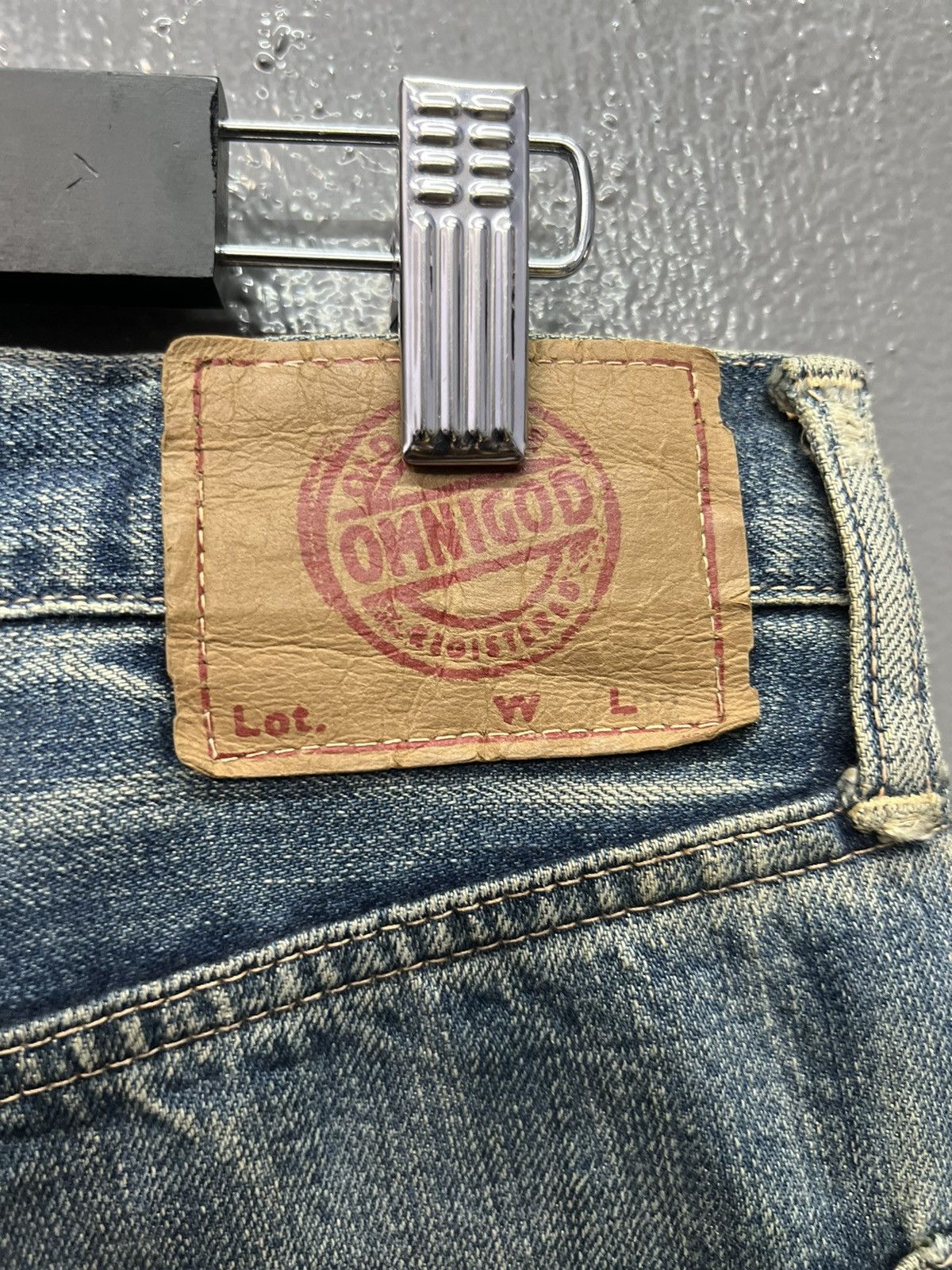OMNIGOD × Vintage VINTAGE OMNIGOD SELVEDGE JEANS SIZE 34 Size US 34 / EU 50 - 7 Thumbnail