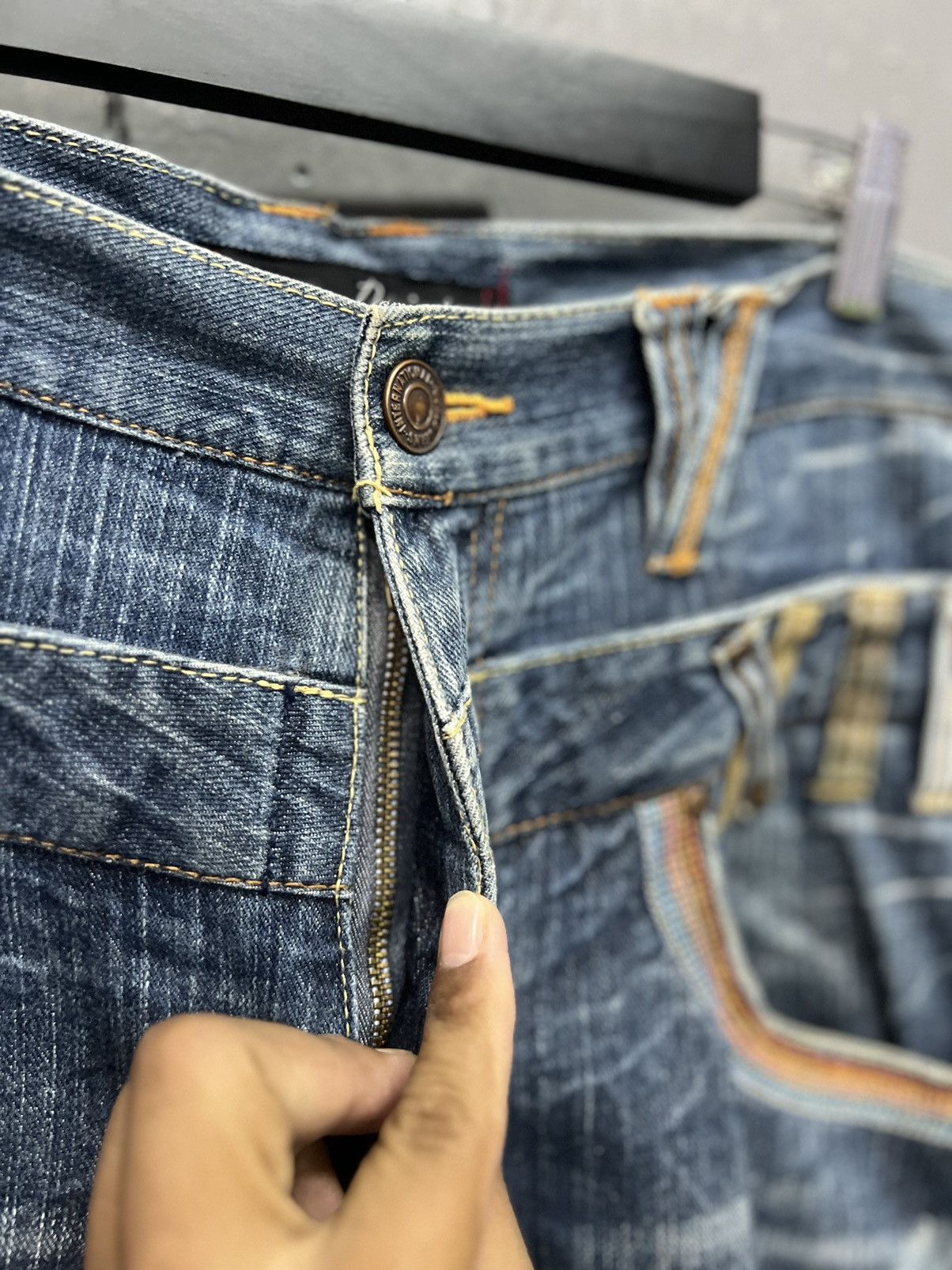 Japanese Brand DOMINATED HANDCRAFTED JEANS DOUBLEWAIST SIZE 34 Size US 34 / EU 50 - 8 Thumbnail