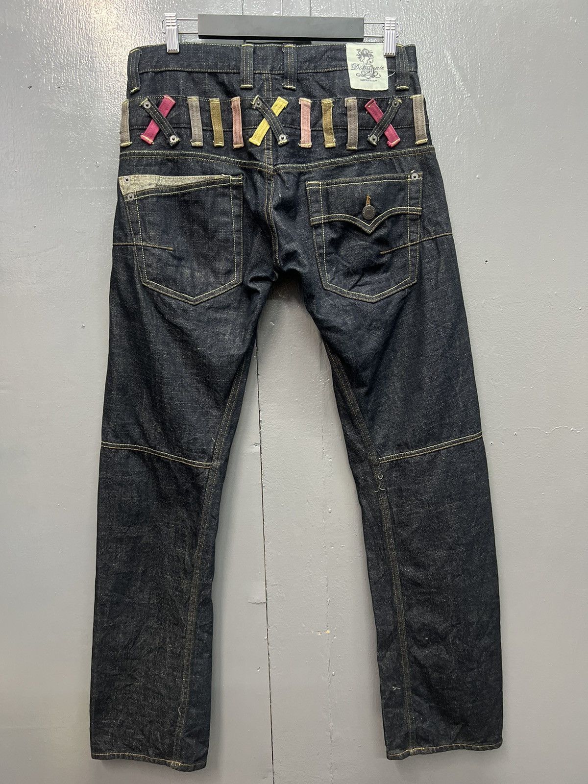 Japanese Brand DOMINATE HANDCRAFTED JEANS DOUBLEWAIST SIZE 32 Size US 32 / EU 48 - 8 Thumbnail