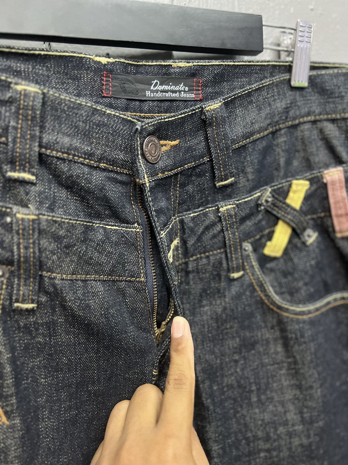 Japanese Brand DOMINATE HANDCRAFTED JEANS DOUBLEWAIST SIZE 32 Size US 32 / EU 48 - 6 Thumbnail