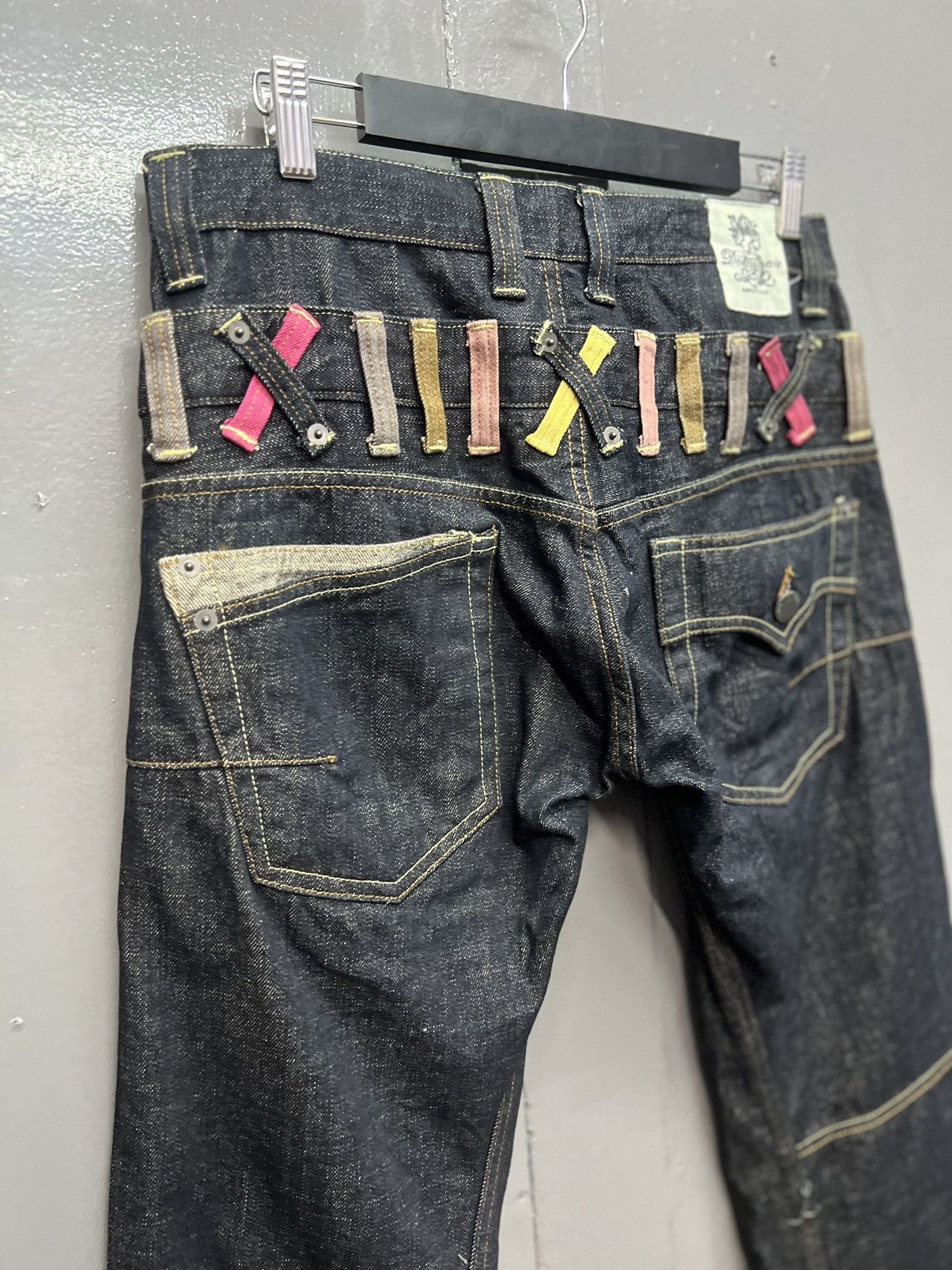 Japanese Brand DOMINATE HANDCRAFTED JEANS DOUBLEWAIST SIZE 32 Size US 32 / EU 48 - 7 Thumbnail